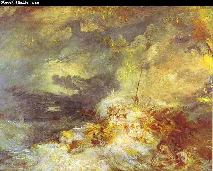 J.M.W. Turner Fire at Sea